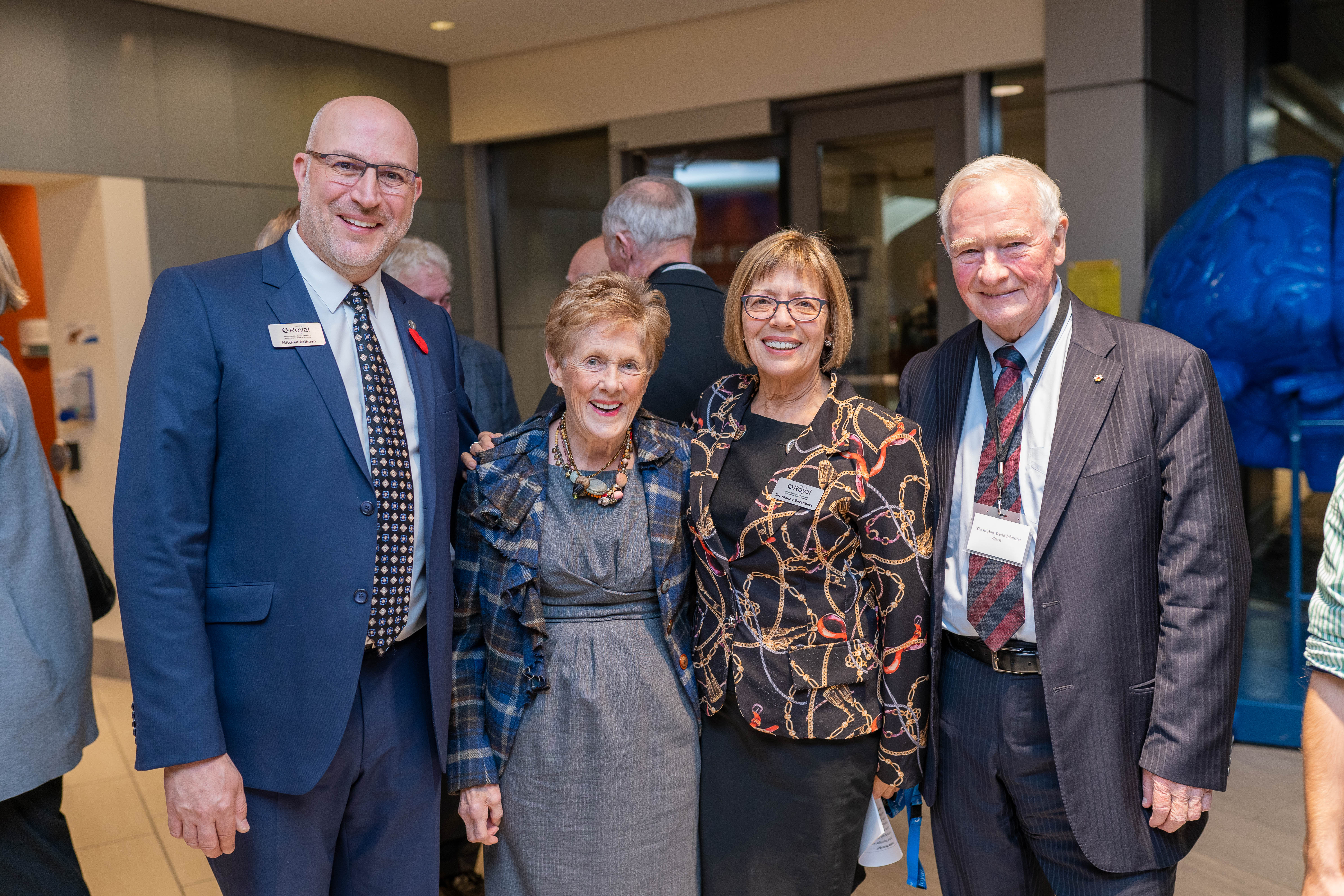 Mitchell Bellman, Sharon Johnston, Joanne Bezzubetz, David Johnston 