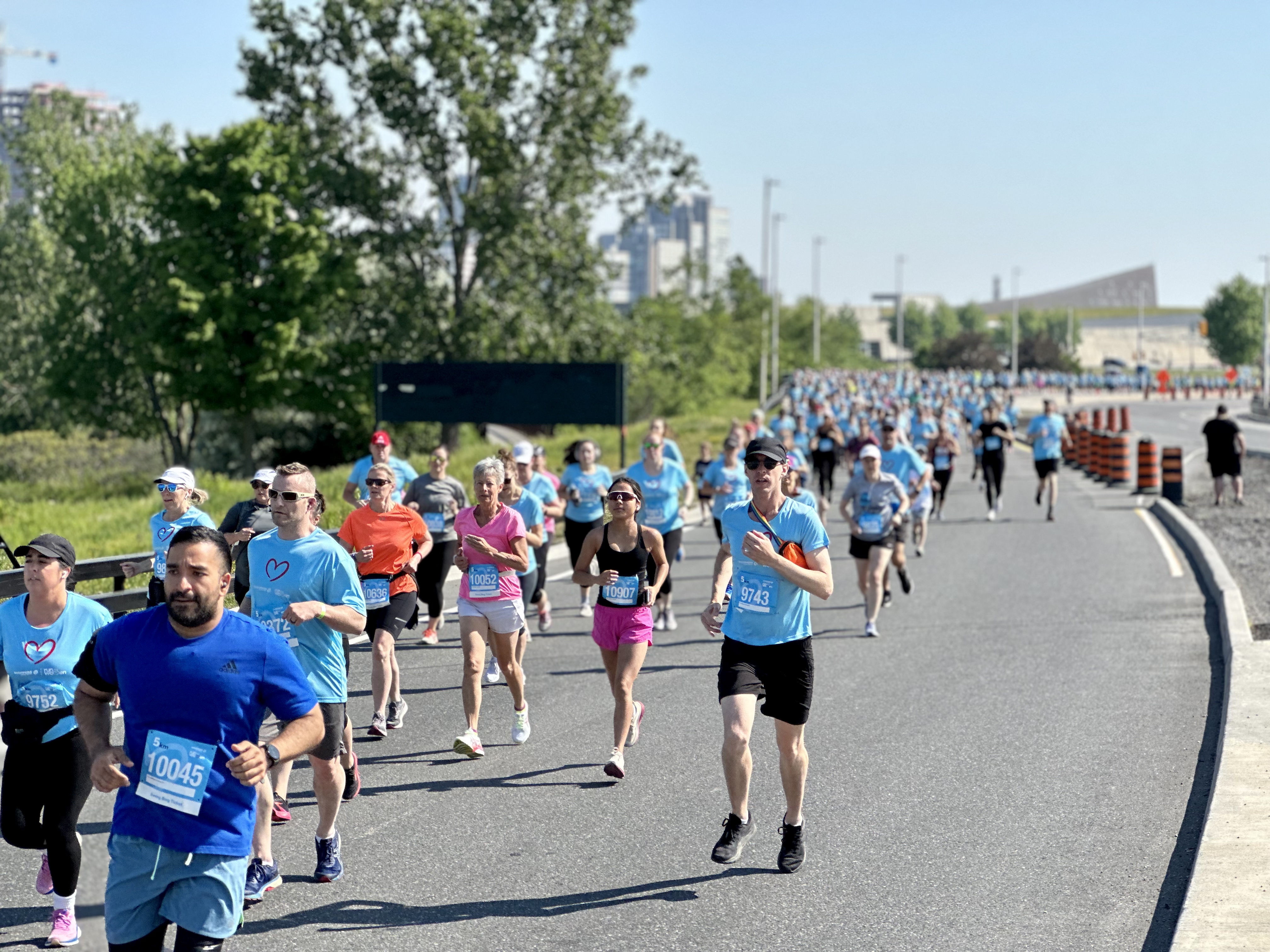 Participants à la Course pour les femmes d'Ottawa