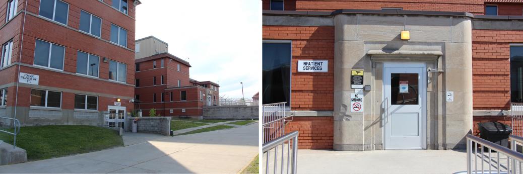 Forensic Treatment Unit front entrance