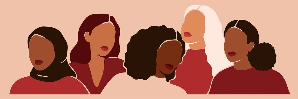 Un groupe de femmes diverses