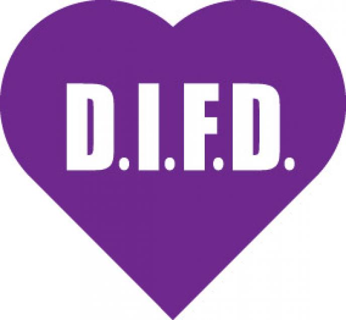 DIFD purple heart logo