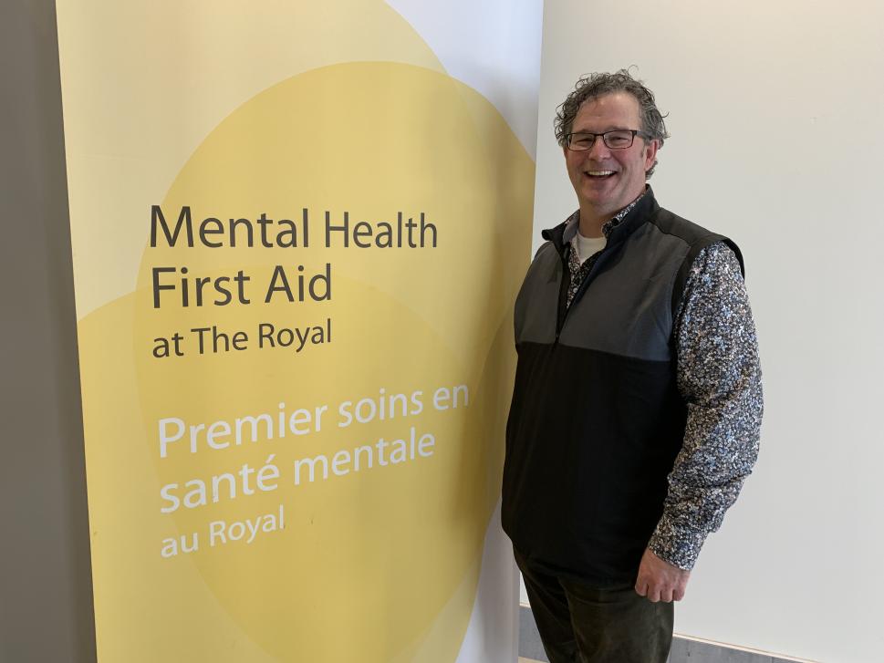  Jonathan Hyslop, formateur certifié en premiers soins en santé mentale