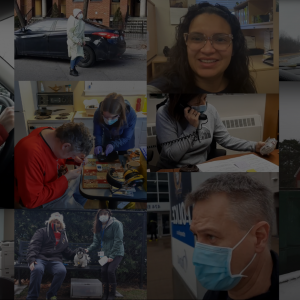 Collage de soignants communautaires en santé mentale