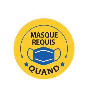 Masque requis quand