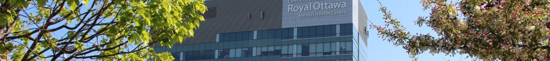 L'édifice principale du Centre de santé mentale Royal Ottawa