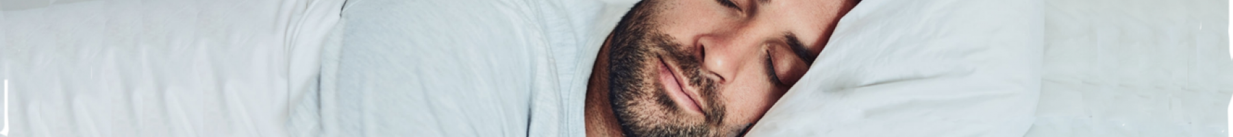 Clinique du sommeil Un homme qui dort au lit