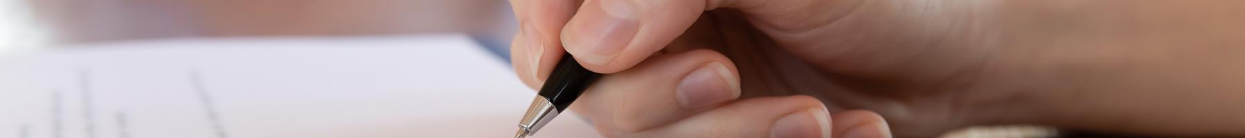 Le consentement et la capacité dans un contexte de santé mentale Personne signant le document
