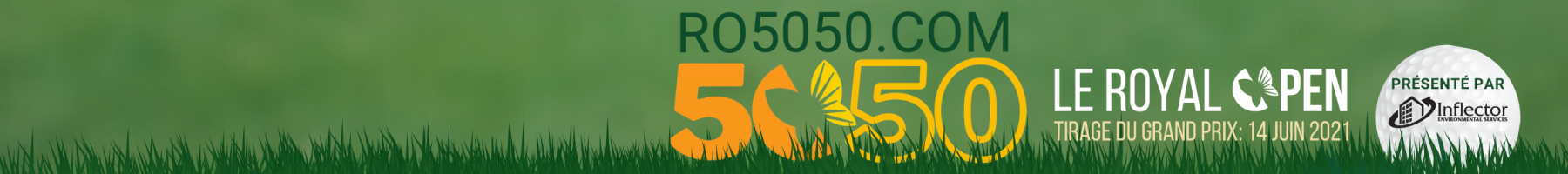 Loterie 50/50 de l’Open