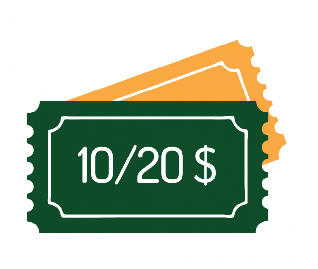 Billets de 50/50