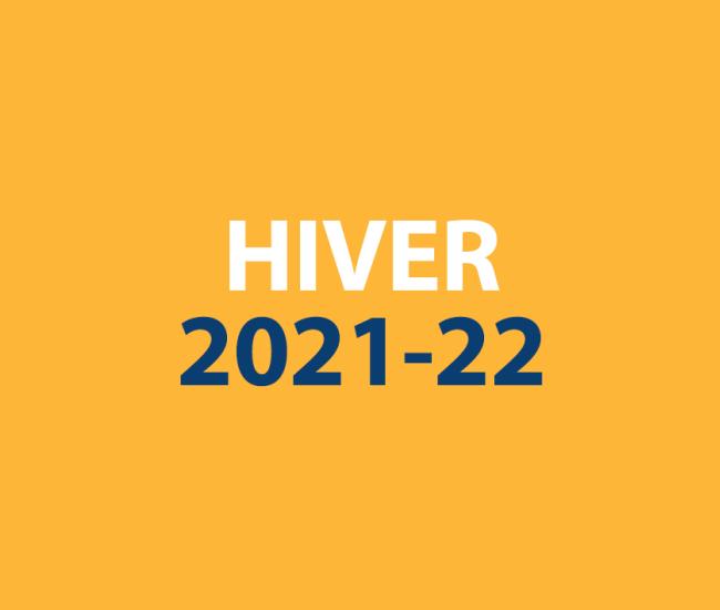 Bulletin d'hiver 2021-22