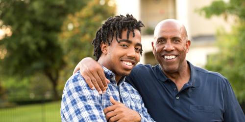Father and son