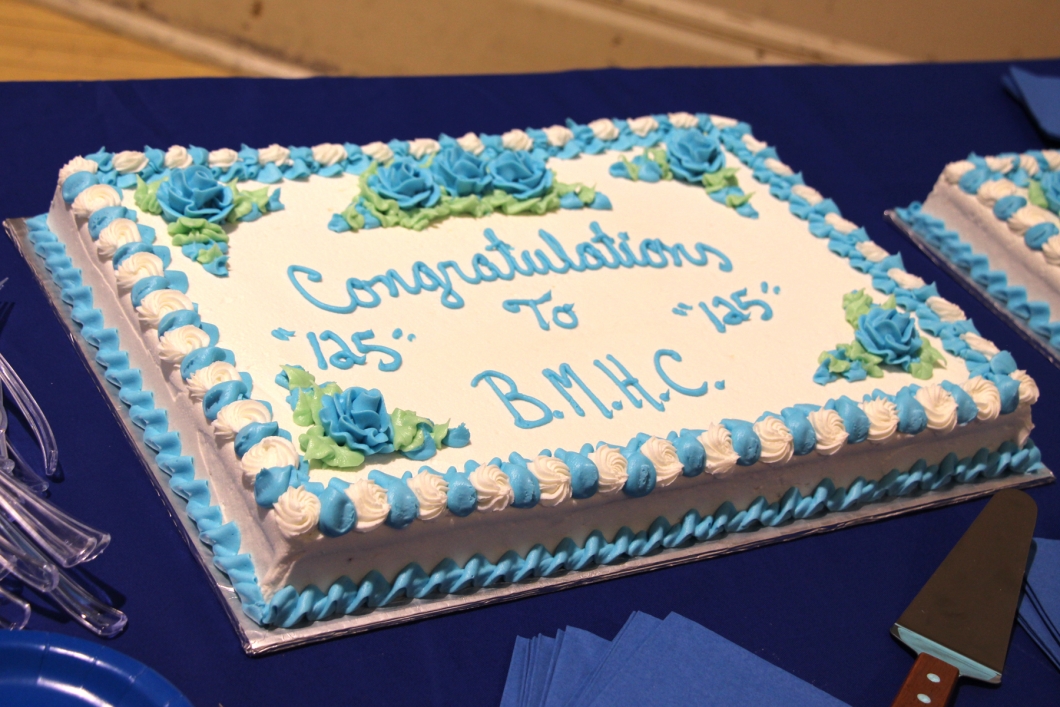Image of the 125th anniversary cake