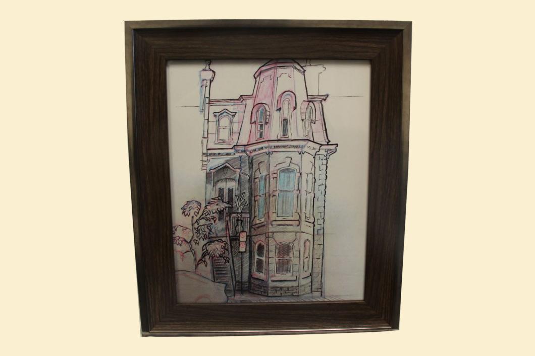 House in Quebec City (8½”x10”) - Curtis Shaw | $80