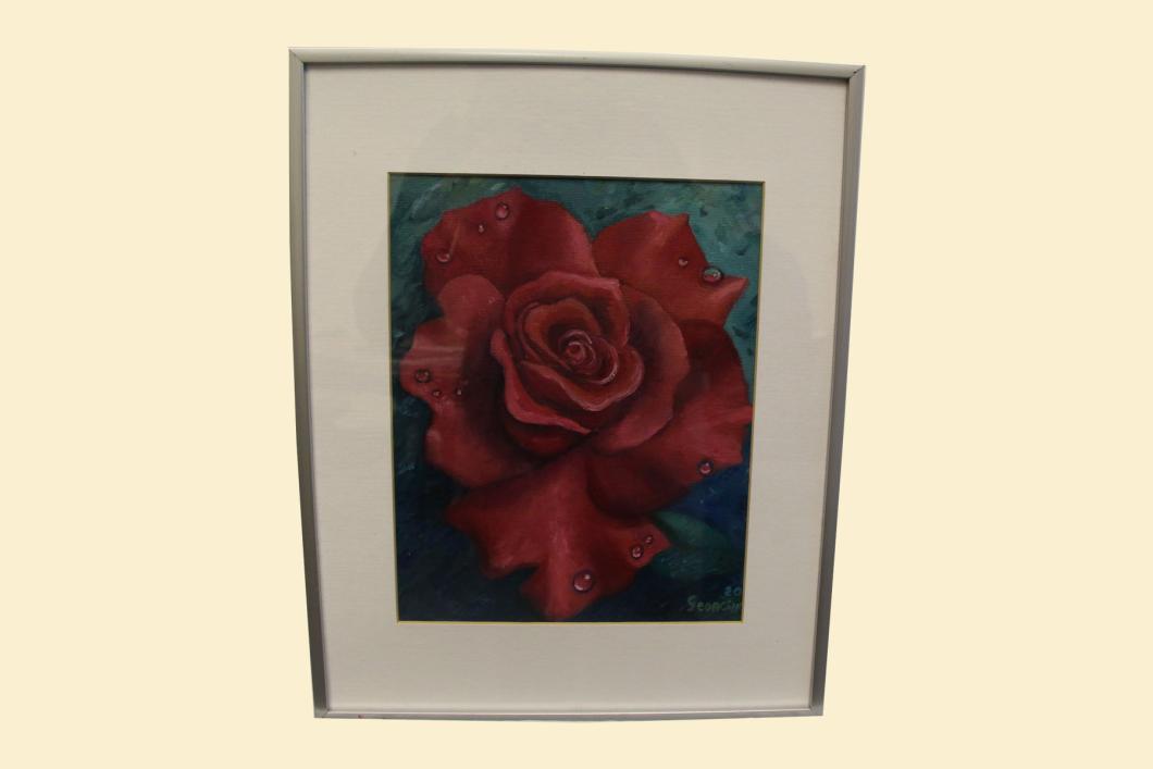 A Rose is a Rose (16"x13")- Georgina Curiel | $125