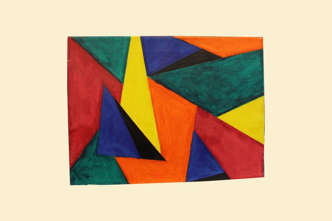 Colourful Shapes  (9”x12”) - Vladimir Magna | $40