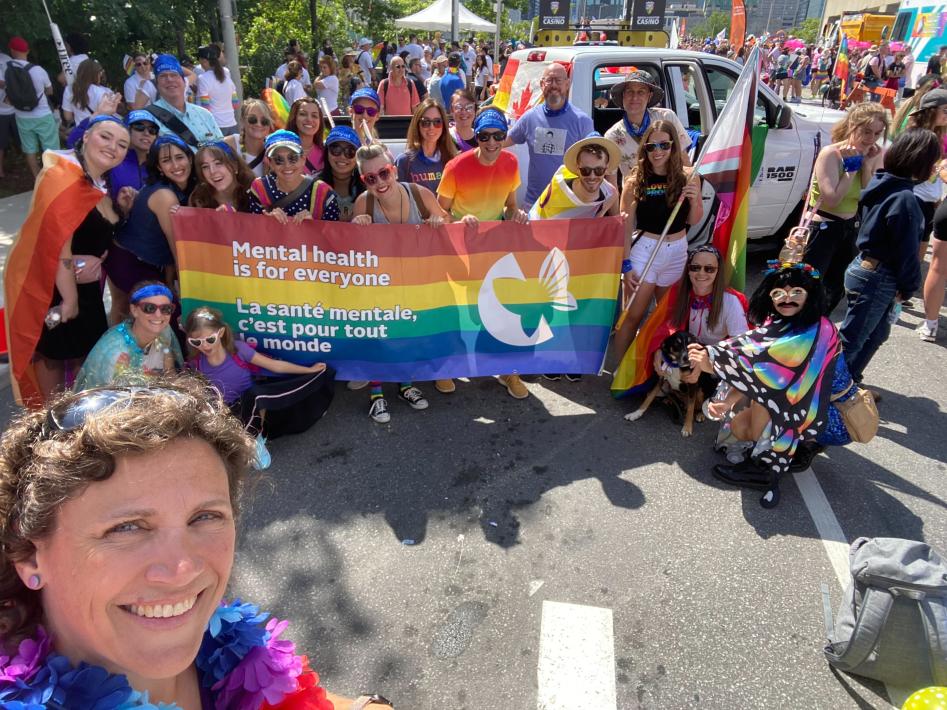 Team Royal at the 2023 Capital Pride Parade
