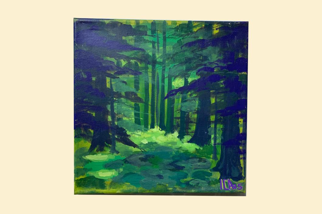 To the Other Side, by Ica  (12” x 12”) | $60